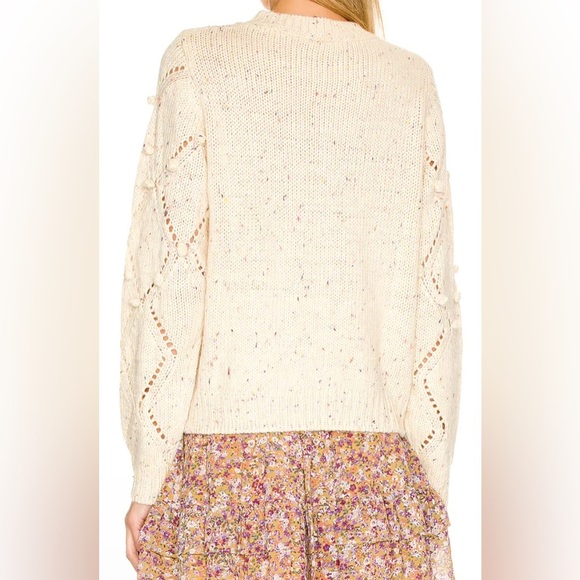 Mink Pink Sabrina Pom Pom Sweater - NWT - Size M - Picture 3 of 12